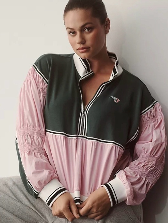 Gola Tops - Anthropologie x Gola Hat Trick Windbreaker Jacket - size large